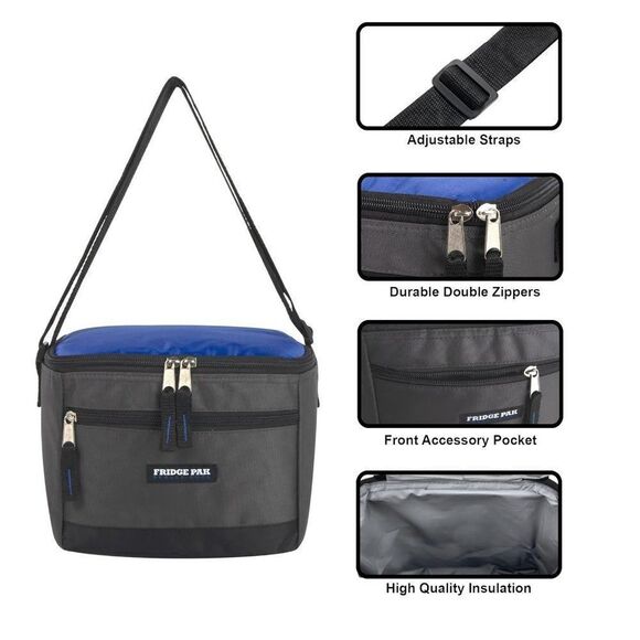 Lunch Bag Insulated 6 Can Waterproof Leakproof Food Lunch Bag Men Women Kids NEW - Picture 5 of 6